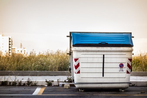 Various builders waste materials