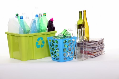 Recycling different types of builders waste in Marylebone