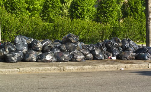 Types of waste commonly found in NW London