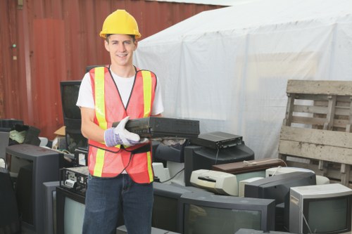 Professional waste collection service handling builders waste in Camden