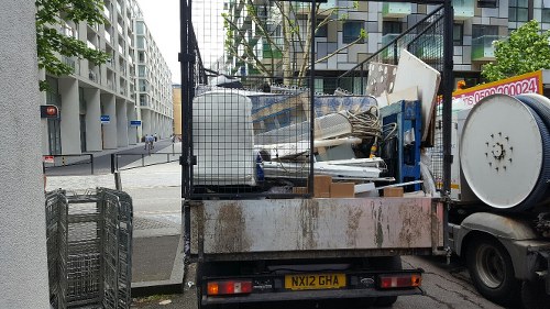 Different types of builders waste materials