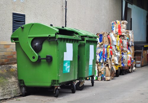 Environmental impact of builders waste in Willesden
