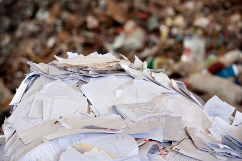 Recycling construction materials at Builders Waste North West London