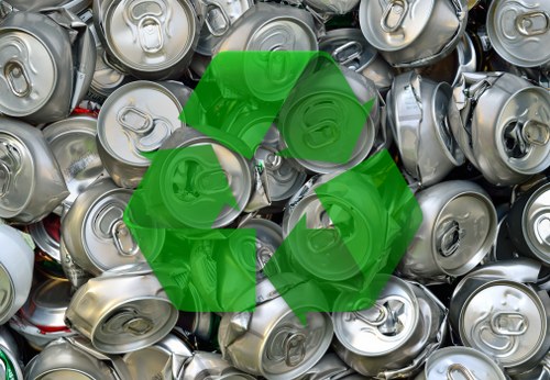 Eco-friendly e-waste disposal during office clearance in North West London